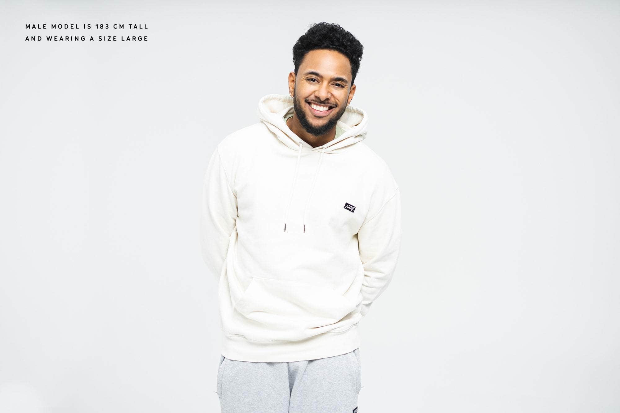 ARKK Apparel ARKK Box Logo Hoodie | Winther White Hoodie